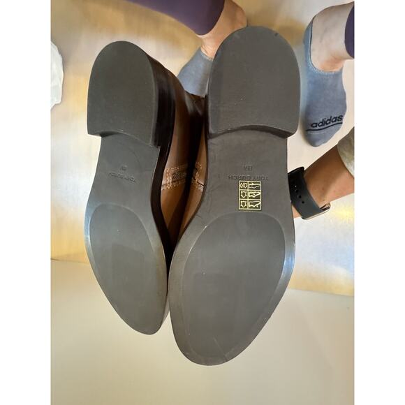 Tory Burch The Riding Boot Size 8 Palissandro (Royal Tan) Color $648 - Picture 8 of 14